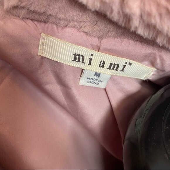 Pink Blush Plush Crop Jacket - Picture 3 of 6